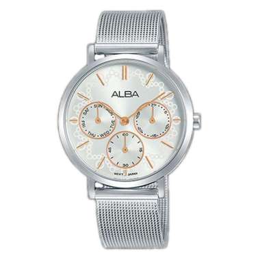 Jam Tangan Wanita ALBA AP6596X1/ALBA AP6597X1 silver