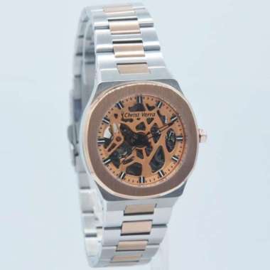 Jam Tangan Wanita Christ Verra CV 10458LAT-14 RG Original