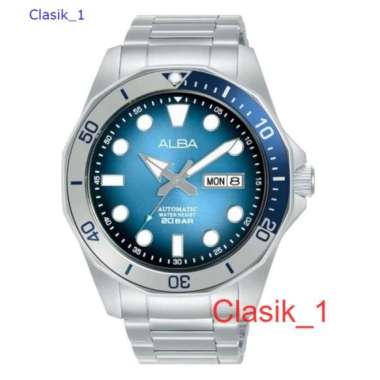 Original 100%!! ALBA AL4537X1 AL4539X1 AL4541X1 AUTOMATIC biru silver