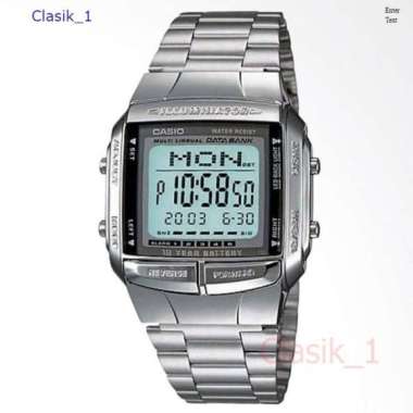 Original 100%!! CASIO DB-360-1ADF - Jam Tangan Pria Digital Data Bank