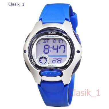 Original 100%!! CASIO LW-200-2AVDF - Jam Tangan Wanita / Anak - Biru