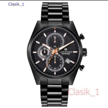 Original 100%!! Jam Tanagn Pria LOFOTEN 6519 F-6519 Sapphire black