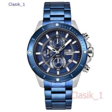 Original 100&!! Jam Tangan Pria Lofoten 6509 F-6509 Sapphire Biru