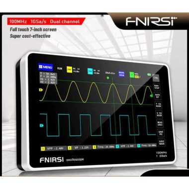 FNIRSI Digital Oscilloscope Handheld 100MHz 100Gsa/s New Version