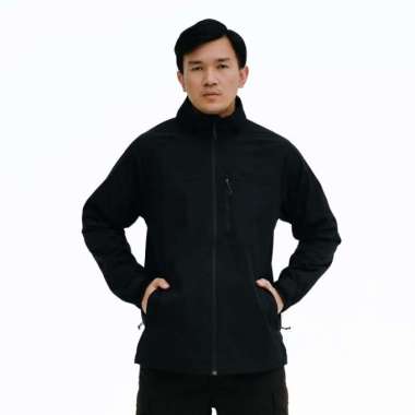 JAKET EIGER ACROSS 1.2 WINDPROOF, BLK S