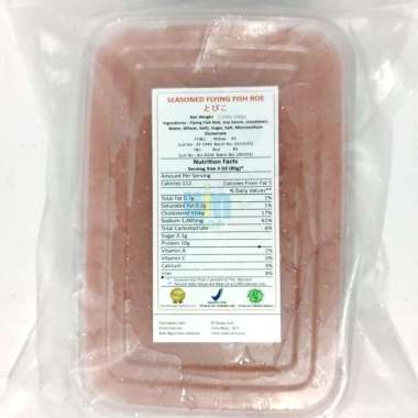 Tobiko Orange 500g Telur Ikan Terbang