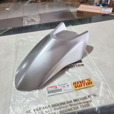 SPAKBOR DEPAN NEW AEROX 155 CONNECTED 2021 SILVER (B65-PF) - SEAESAW