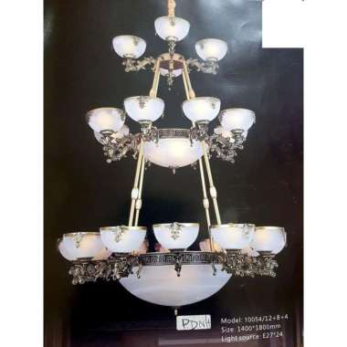 LAMPU GANTUNG KLASIK 10054 / LAMPU VOID TANGGA / LAMPU MINIMALIS HIAS