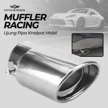 OTOHEROES Muffler Ujung Pipa Knalpot Mobil Racing