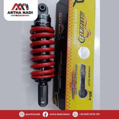 Shock Shockbreaker Belakang Vixion Merah