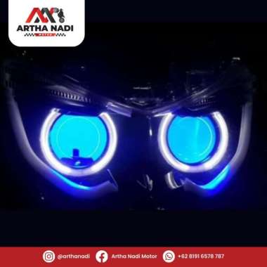 Reflektor Lampu Depan Komplit Yamaha Nmax Aerox Mio MX Mio Soul Nmax Projie
