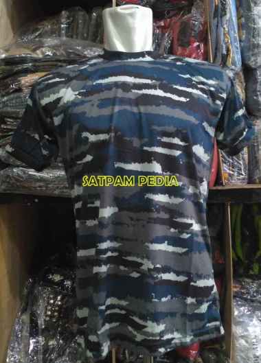 Kaos Loreng Layar AL - Kaos Pria Loreng Layar AL