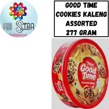 Good Time 277 Gram Biskuit Chip Cookies Kaleng Assorted