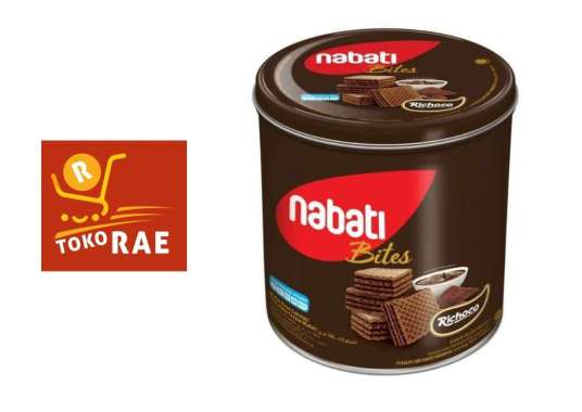 NABATI WAFER BITES KALENG COKLAT