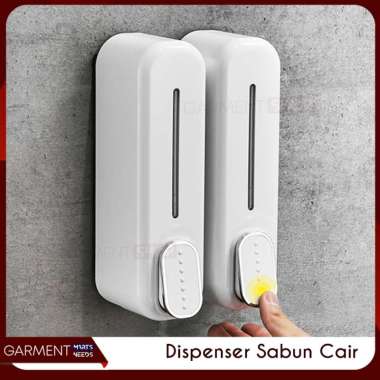 Tempat Sabun Cair Cuci Tangan Shampoo Dispenser Pencet New Model Liquid Soap Aestetik NO BUBBLE HITA