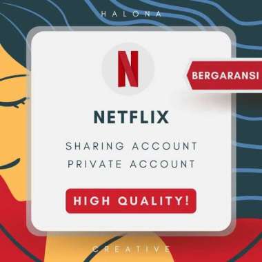 NETFLIX 1 BULAN FULL GARANSI