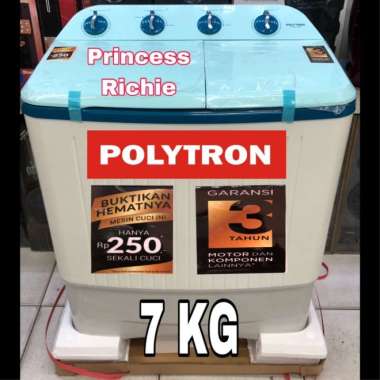 Mesin cuci polytron PWM 7366 7Kg