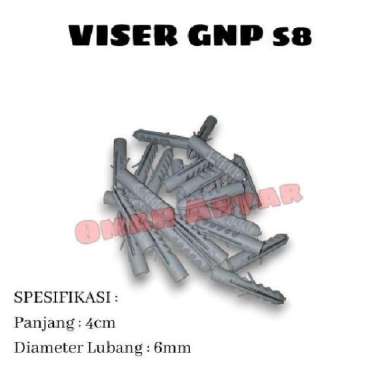Viser imundex S5 S6 S8 S10 baut tanam lubang dinding GNP S8