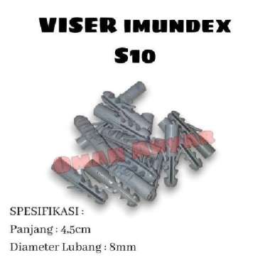 Viser imundex S5 S6 S8 S10 baut tanam lubang dinding Imundex S10