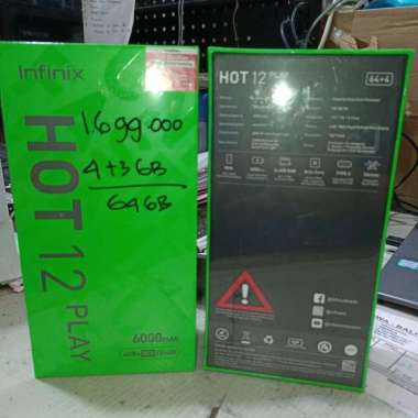 hape infinix hot 12 play 4+3/64 GB ORY