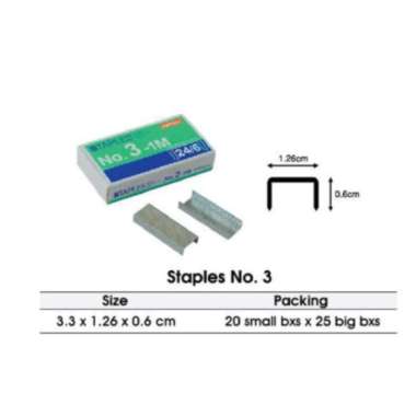 Isi Klip / Stapler ( Staples ) JOYKO No. 3