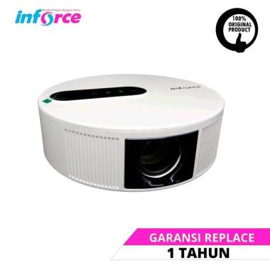 Mini LCD Proyektor INFORCE Mini AJ22 / AJ-22 White (Android) Semarang