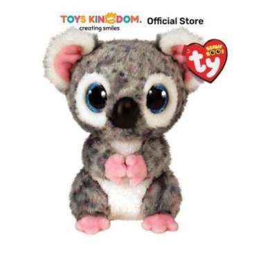 Ty Beanie Boos Boneka Hewan Karli Koala Reguler Ty95330