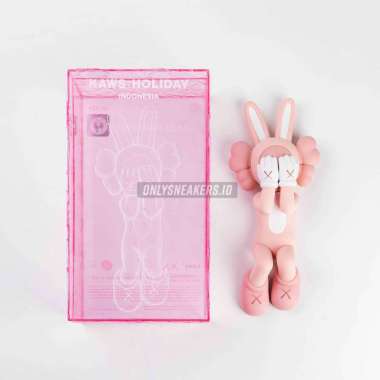 KAWS HOLIDAY SINGAPORE VINYL FIGURE PINK (100% AUTHENTIC)