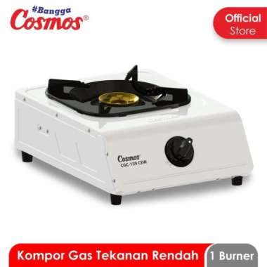 COSMOS Kompor Gas 1 Tungku CGC 139 CEB / CEW - Cosmos 139 CEB/CEW CEW (WHITE)