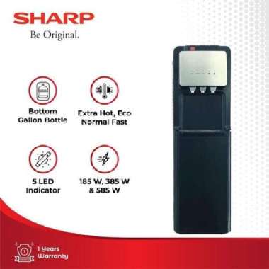 Sharp Dispenser Galon Bawah SWD-82EHL-PB / SWD82EHL