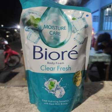 Biore Body Wash / Biore Body Foam / Biore Sabun Cair 450Ml Hijau