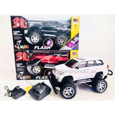 MOBIL REMOT KONTROL PAJERO CAR MAINAN ANAK MOBIL REMOT KONTROL RC CAR Hitam
