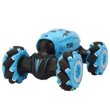 RC MOBIL STUNT GESTURE SENSOR TANGAN MAINAN ANAK MUSIK RC SKIDDING CAR Blue