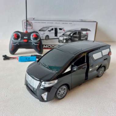 MAINAN RC ALPHARD MOBIL REMOT KONTROL ADA LAMPU Hitam