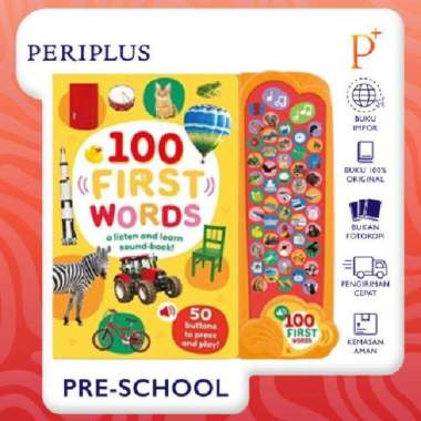 50 B Photo Sound - First Words - 9781839239489