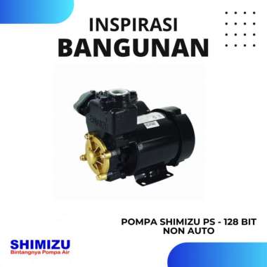 POMPA SHIMIZU PS 128 BIT ORIGINAL POMPA AIR SHIMIZU PS128BIT PS-128 BIT