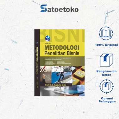 Promo Buku Metodologi Penelitian Bisnis, Lengkap Dengan Teknik ...