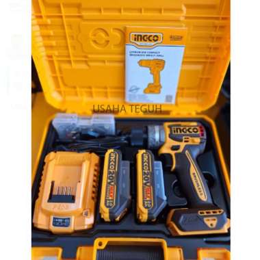 CIDLI20602 Cordless Bor Impact Baterei Beton Brushless 13mm 20V Ingco
