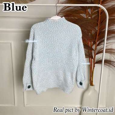 GST Sweater winter wanita atasan thermal hangat import baju rajut bromo Gala korea knitted musim din