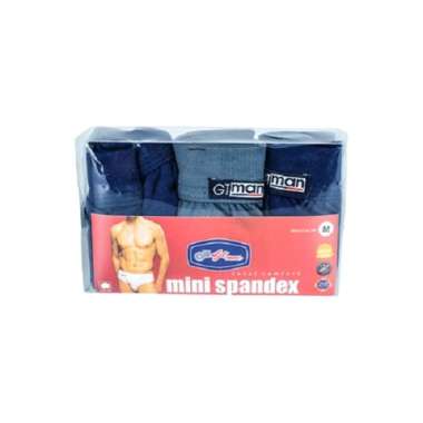 GT MAN MINI BRIEF SPANDEX BOX 708 3 S M