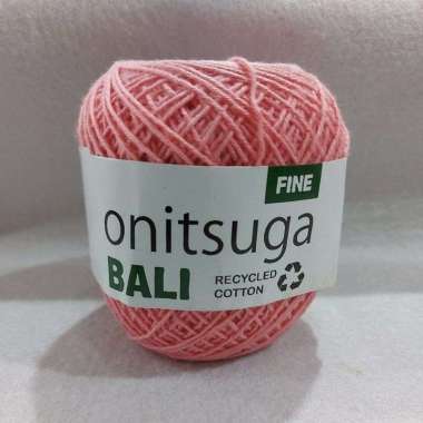 Benang Rajut Katun Bali Peach