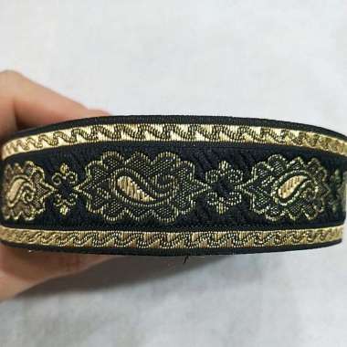 Renda Baju Koko Batik Hitam