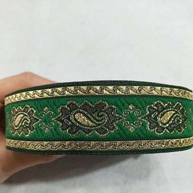 Renda Baju Koko Batik Hijau