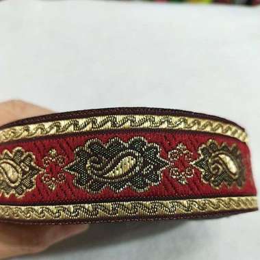 Renda Baju Koko Batik Merah