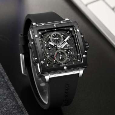Jam Tangan Evans Jayden EJ95822 Chronograph Stainless Steel 45mm