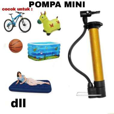 Pompa Ban Mini Portable/ Pompa Angin Untuk Sepeda Dan Motor/POMPA ANGIN HIDROLIK / POMPA BAN SEPEDA 