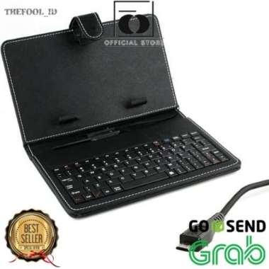 UNIVERSAL KEYBOARD CASE FOR TABLET 10 INCH Merah
