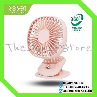 Robot RT-BF10B RT-BF10B Portable Mini Fan Kipas Angin Mini dengan Klip Kuat - Garansi Resmi 1 Tahun 