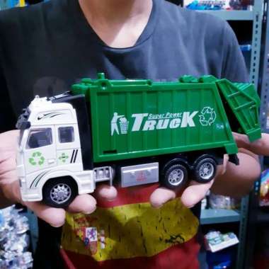 mainan Diecast Truk Sampah Modern - mainan Mobil Anak
