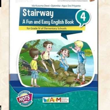 Buku SD Kelas 4 Bahasa Inggris Stairway Platinum Multivariasi Multicolor